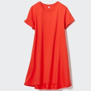 Uniqlo AIRism Short Sleeve Mini Dress (L)